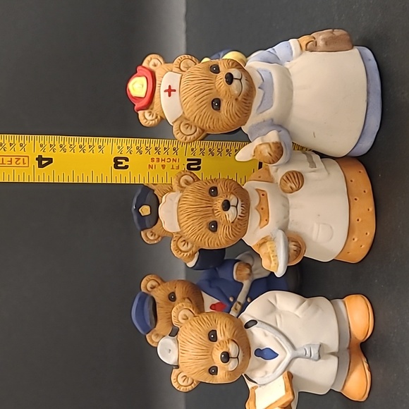 Set of 6 Homco Occupation Bears - Picture 14 of 16